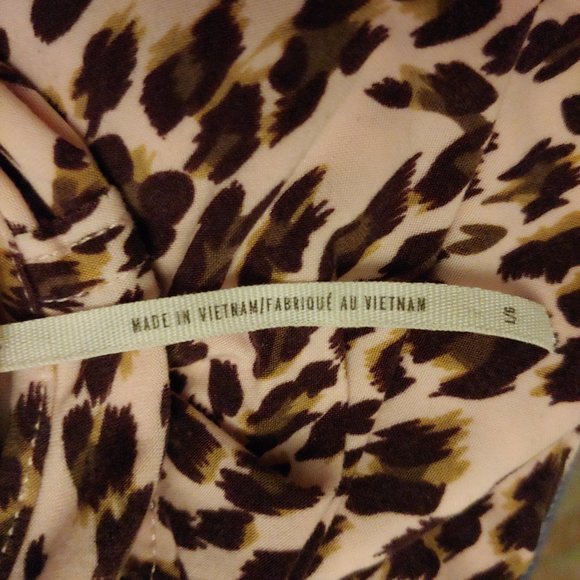 Free People Leopard  mini dress size small - Picture 10 of 10